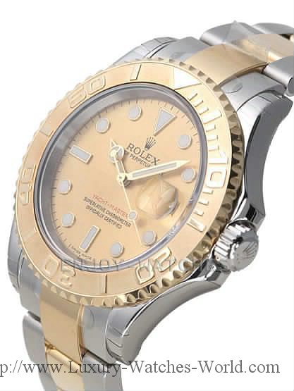 Rolex Yachtmaster 18k & SS RX368