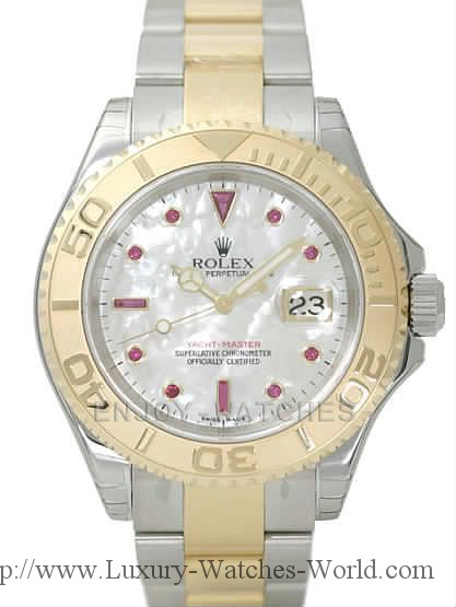 Rolex Yachtmaster 18k & SS RX186