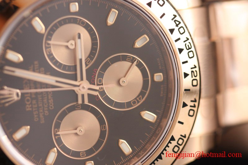 Rolex Rose Gold Cosmograph Daytona Watch 116505-78595