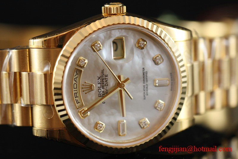 Rolex Yellow Gold Day-Date President Watch 118238-83208