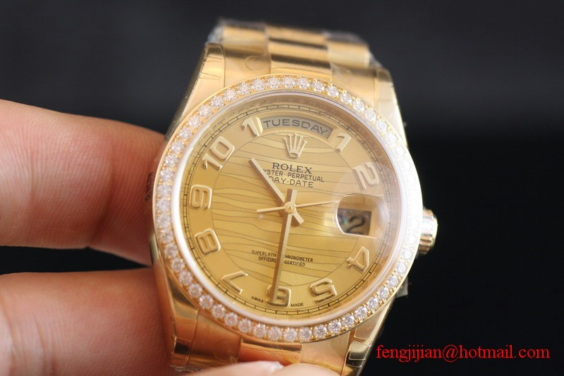 Rolex Yellow Gold Day-Date President Watch 118238-83208