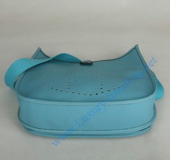 Hermes Evelyne Bag Blue 1032