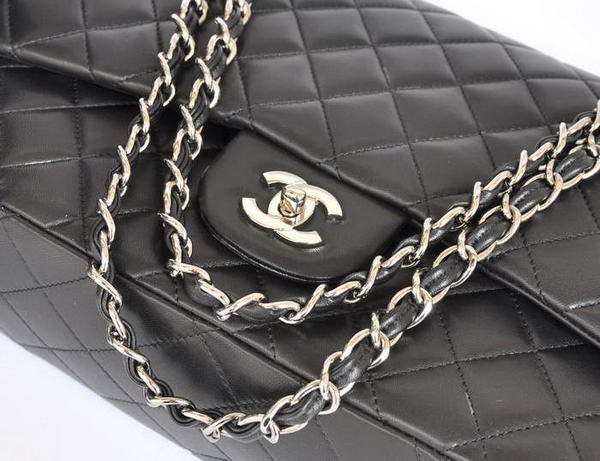Chanel Original Leather Jumbo Flap Bag A47600 Black