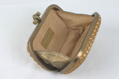 Hot Sell Bottega Veneta 113085 VGAC6 1000 Intrecciato Knot Bronze