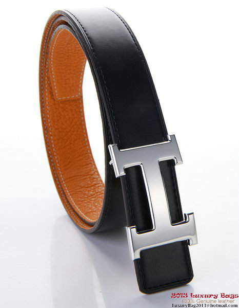 Hermes 43mm Calf Leather Belt HB106-2