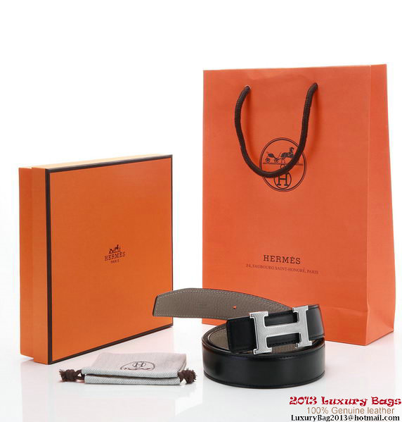 Hermes 43mm Calf Leather Belt HB108-10