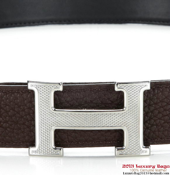 Hermes 43mm Calf Leather Belt HB108-12