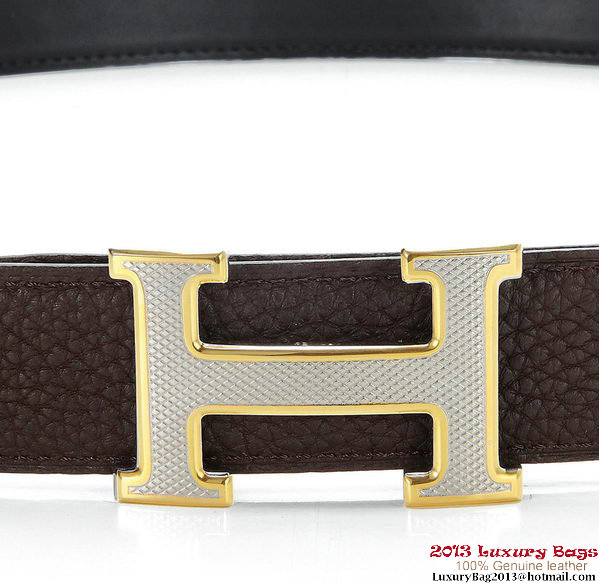 Hermes 43mm Calf Leather Belt HB108-18