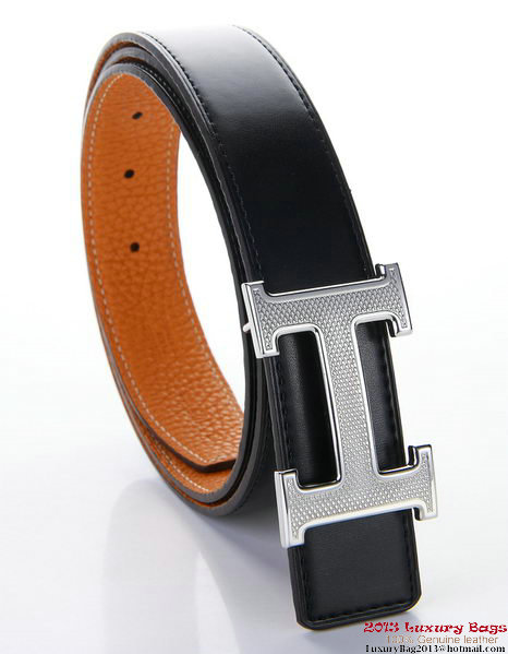 Hermes 43mm Calf Leather Belt HB108-9