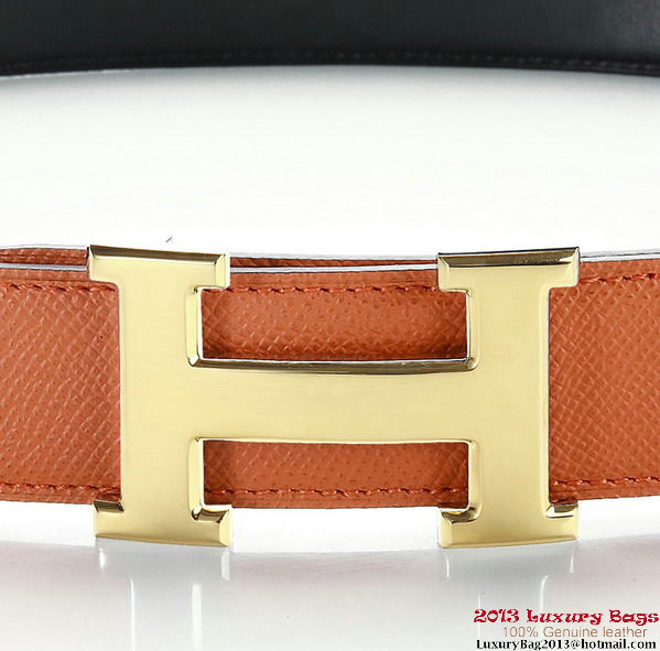 Hermes 43mm Saffiano Leather Belt HB102-1