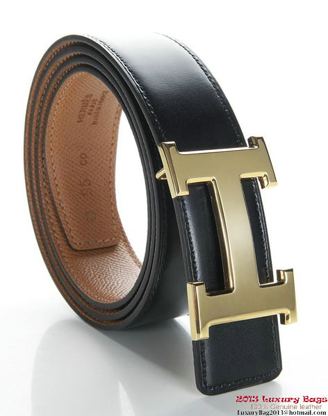 Hermes 43mm Saffiano Leather Belt HB102-4