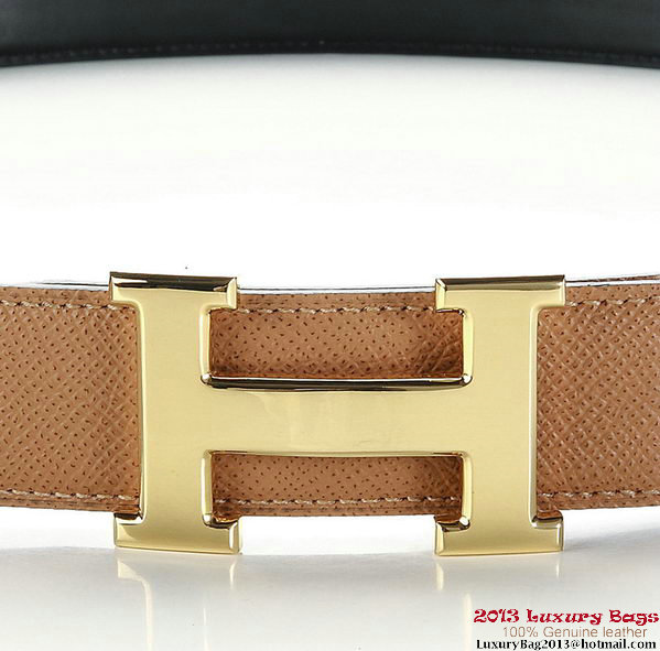 Hermes 43mm Saffiano Leather Belt HB102-4