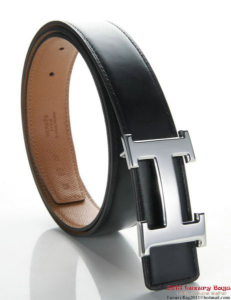 Hermes 43mm Saffiano Leather Belt HB102-8