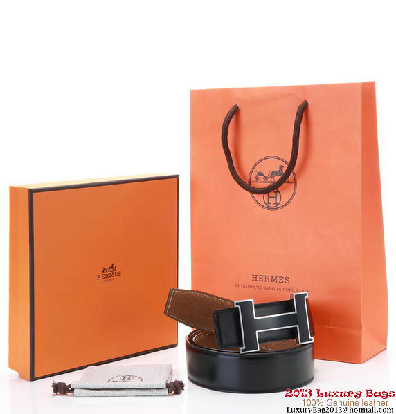 Hermes 50mm Original Calf Leather Belt HB114-1