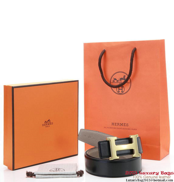 Hermes 50mm Original Calf Leather Belt HB116-2