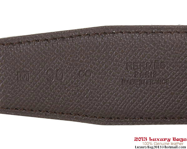 Hermes 50mm Saffiano Leather Belt HB113-11