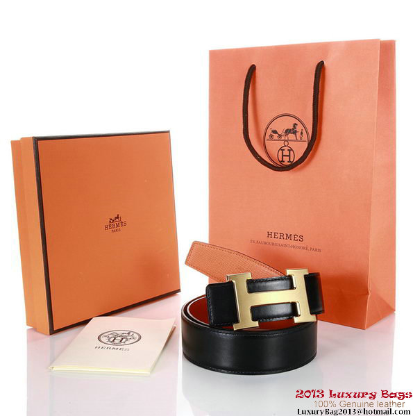 Hermes 50mm Saffiano Leather Belt HB113-5