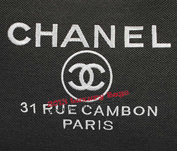 Chanel Medium Canvas Shopping Bag A67012 Gray