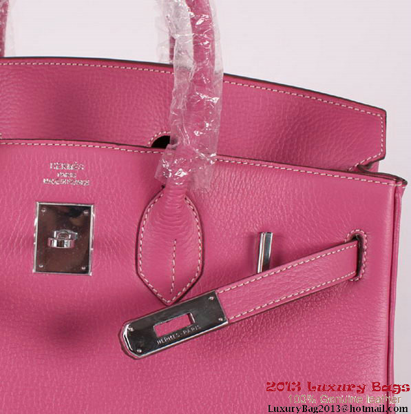 Hermes Birkin 35CM Tote Bag Clemence Leather H-35 Peach