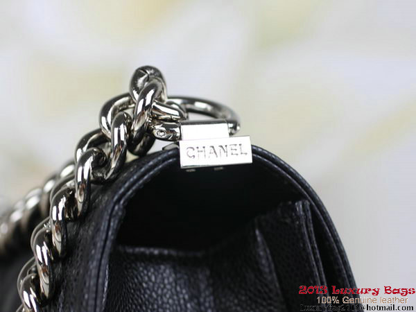 2013 Boy Chanel Flap Shoulder Bag Classic Cannage Patterns A67025 Black