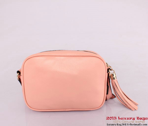 Gucci 308364 Soho Calf Leather Disco Bag Pink