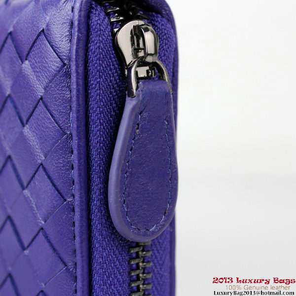 Bottega Veneta Intrecciato Nappa Continental Wallet BV1008 Violet