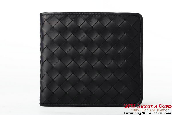 Bottega Veneta Intrecciato Nappa Wallet BV1581 Black