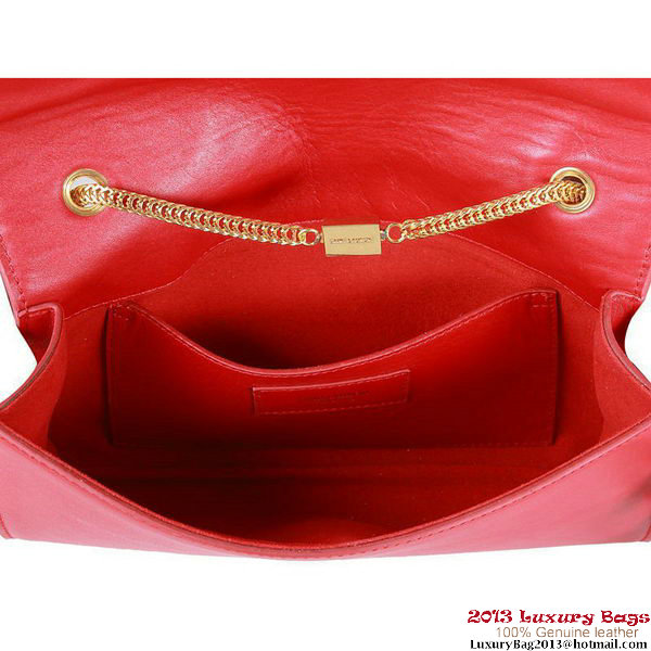 Yves Saint Laurent Small Monogramme Cross-body Shoulder Bag 5475 Red