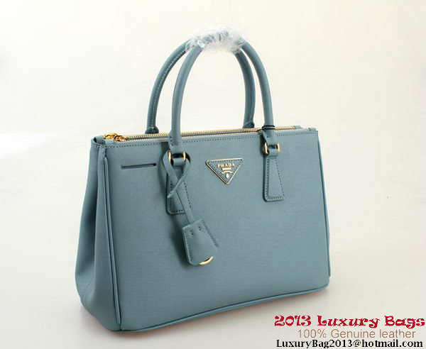 Prada Saffiano 30cm Tote Bag BN1801 - SkyBlue