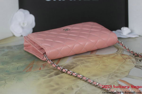 Chanel A33814 Original Sheepskin Leather mini Flap Bag Light Pink