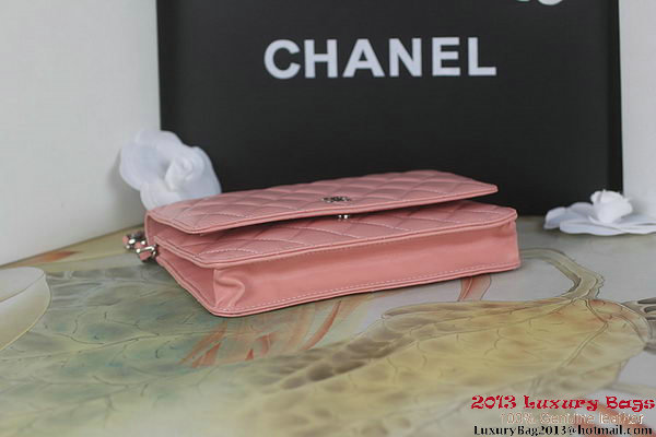 Chanel A33814 Original Sheepskin Leather mini Flap Bag Light Pink