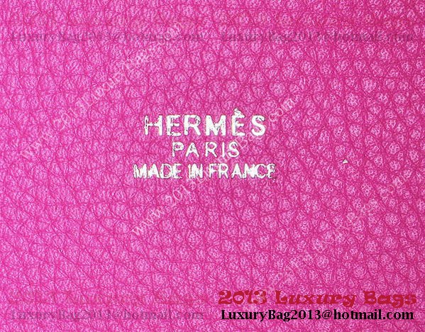 Hermes Picotin Lock MM Bag in Clemence Leather 8616 Peach