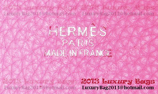 Hermes Picotin Lock MM Bag in Clemence Leather 8616 Pink