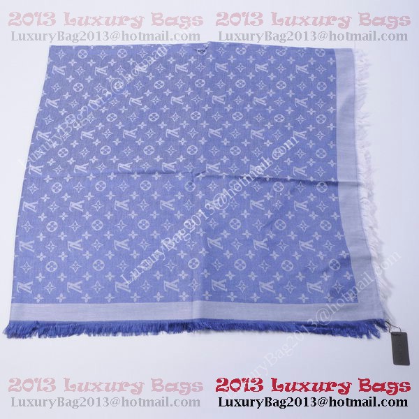 Louis Vuitton Scarves Cotton WJLV091 SkyBlue