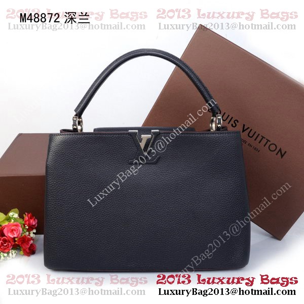 Louis Vuitton Elegant Capucines Bag MM M48864 Black