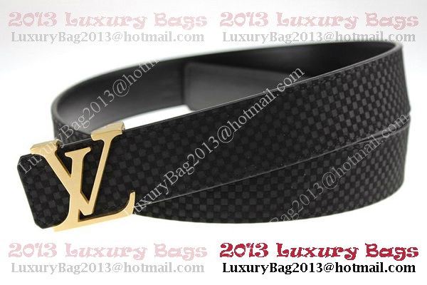 Louis Vuitton Belt LV2051 Black Gold