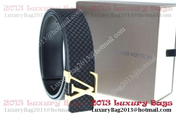 Louis Vuitton Belt LV2051 Black Gold