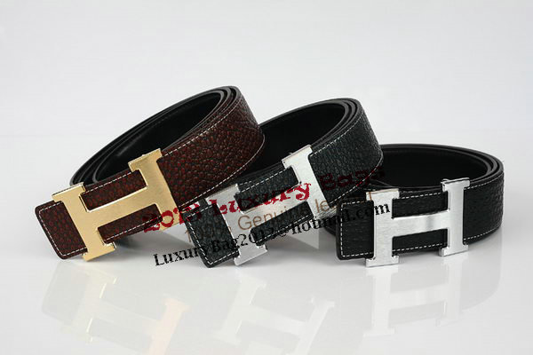 Hermes Belt Lizard Leather HB5326 Black