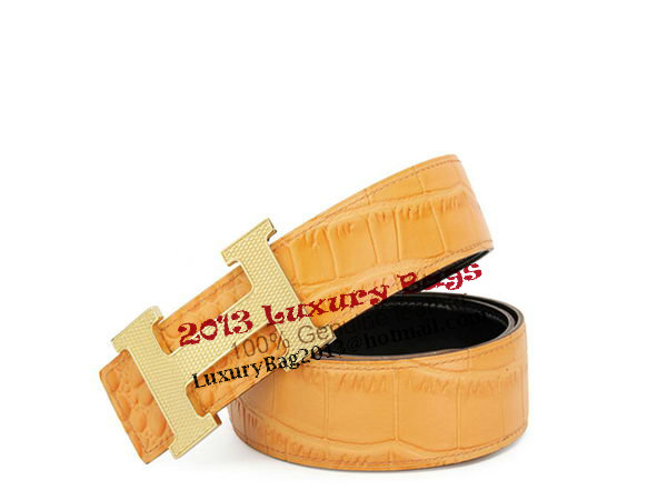 Hermes Belt Scale Leather HB5327 Camel