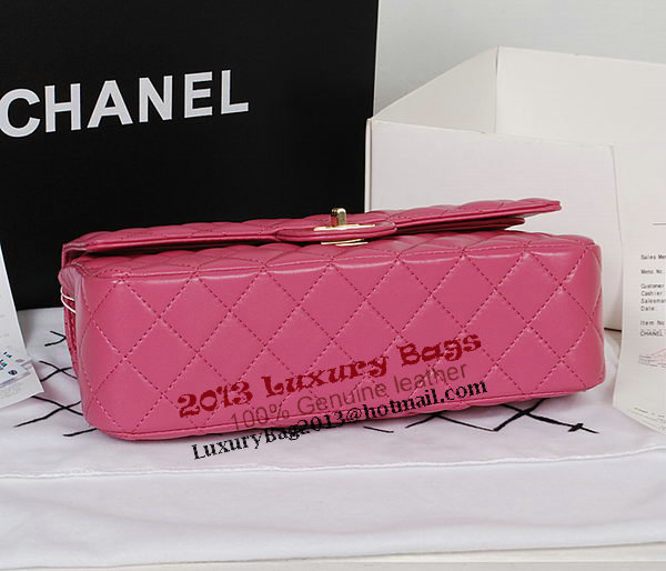 Chanel 2.55 Series Flap Bag A226 Rose Sheep Leather Gold