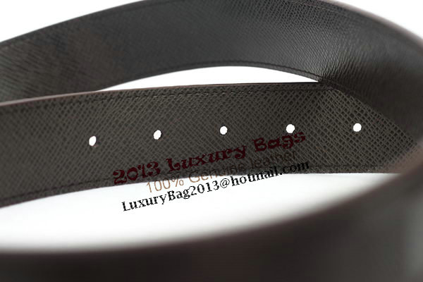 Louis Vuitton Brown Leather Belt LV2054