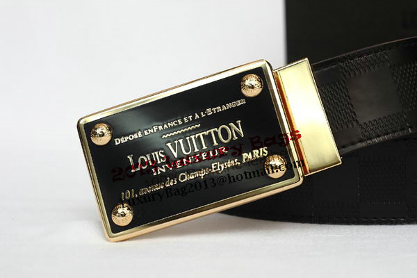 Louis Vuitton Brown Leather Belt LV2054