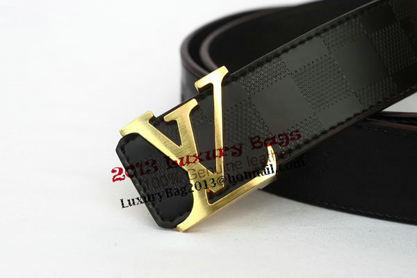Louis Vuitton Brown Leather Belt LV2057