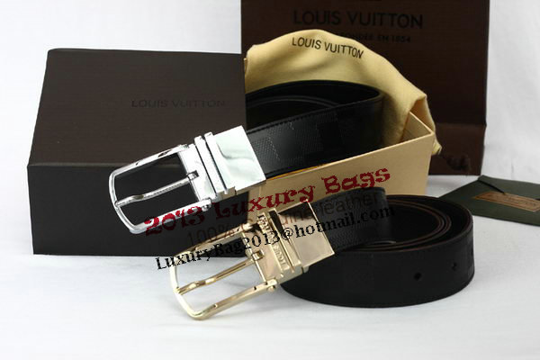 Louis Vuitton Brown Leather Belt LV2058