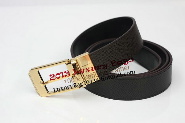 Louis Vuitton Brown Leather Belt LV2059