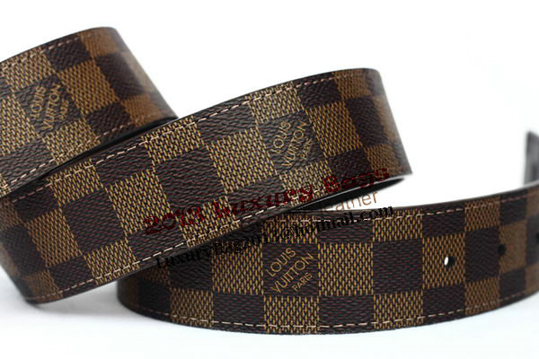 Louis Vuitton Damier Ebene Canvas Belt LV2053