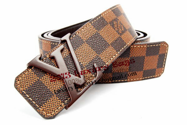 Louis Vuitton Damier Ebene Canvas Belt LV2055