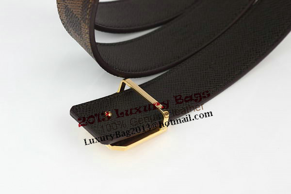 Louis Vuitton Damier Ebene Canvas Belt LV2065