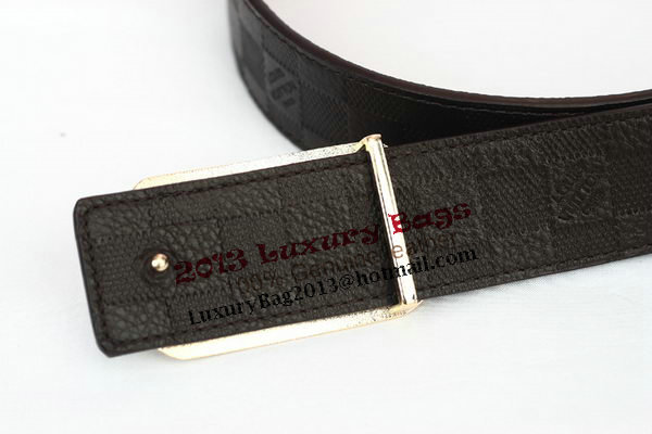 Louis Vuitton Damier Graphite Canvas Belt LV2053