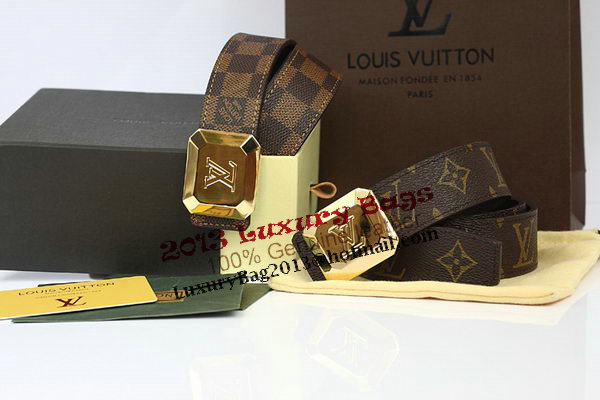 Louis Vuitton Monogram Canvas Belt LV2065